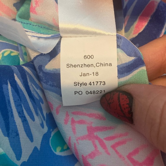 Lilly Pulitzer Elsa top - Picture 6 of 6